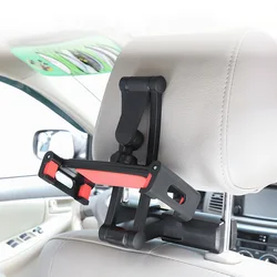 Support de voiture pour tablette et téléphone, appui tête de siège arrière pour iPad Air Mini 2 3 4 Pro 12.9, 5 13 pouces, pour Iphone X 8 