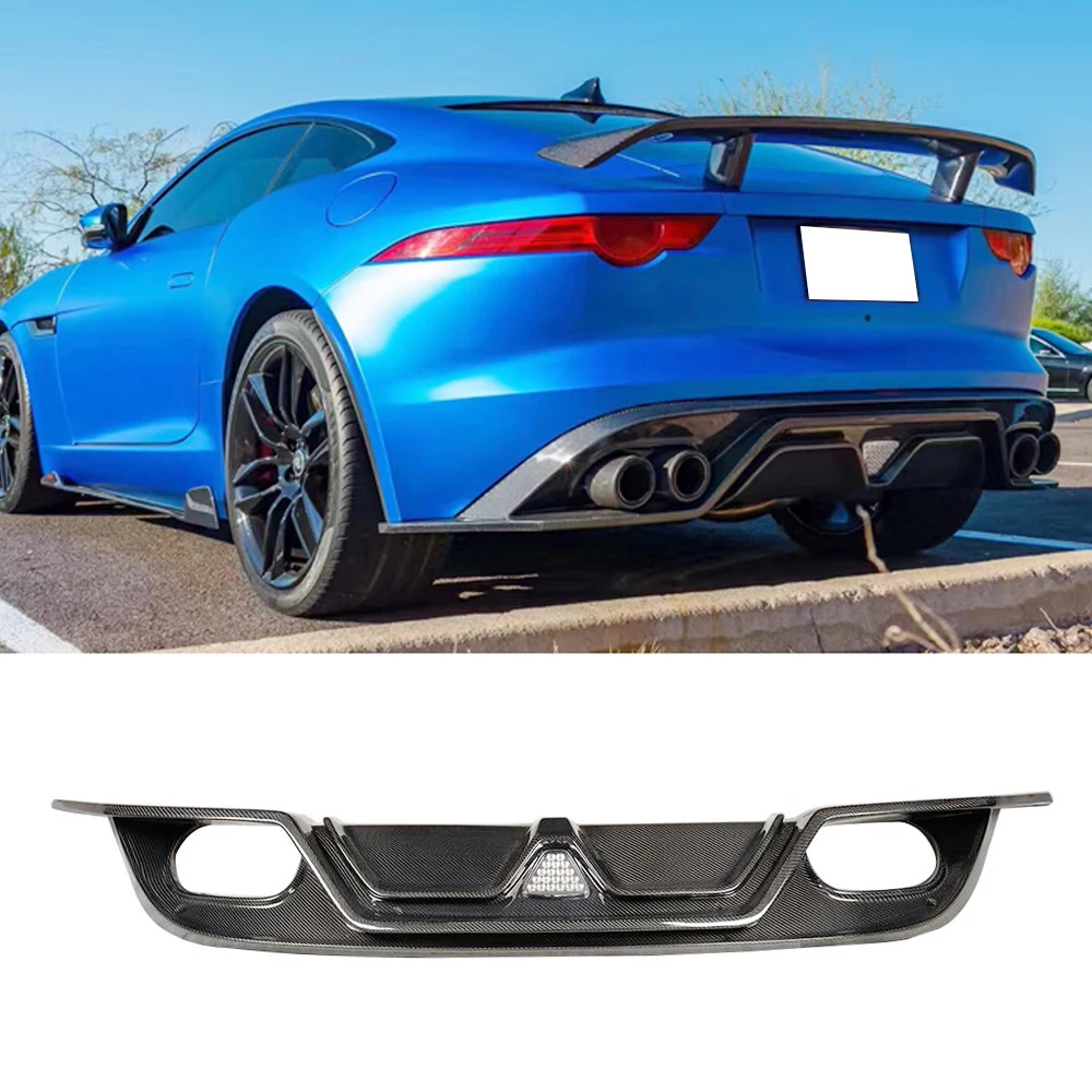 Корпус из углеродного волокна Наборы переднего бампера v стиля задний бампер