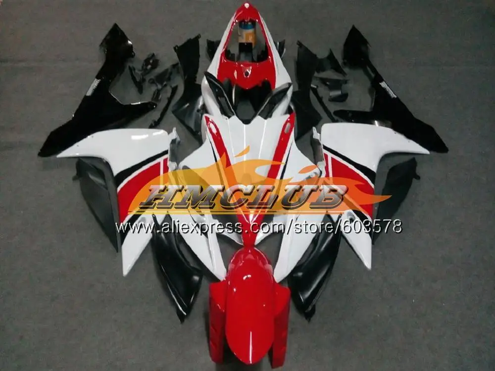 Инъекций для YAMAHA YZF R 1 YZF 1000 YZF-R1 2007 2008 49CL. 25 глянцевый красный YZF R1 07 YZF1000 YZF-1000 YZFR1 07 08 OEM обтекатели - Цвет: No. 8