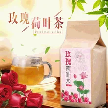 Чай, роза, лист лотоса, чайный пакетик, роза, Камелия, травяной чай, забота о здоровье, чай, 120 г, упаковка, почта