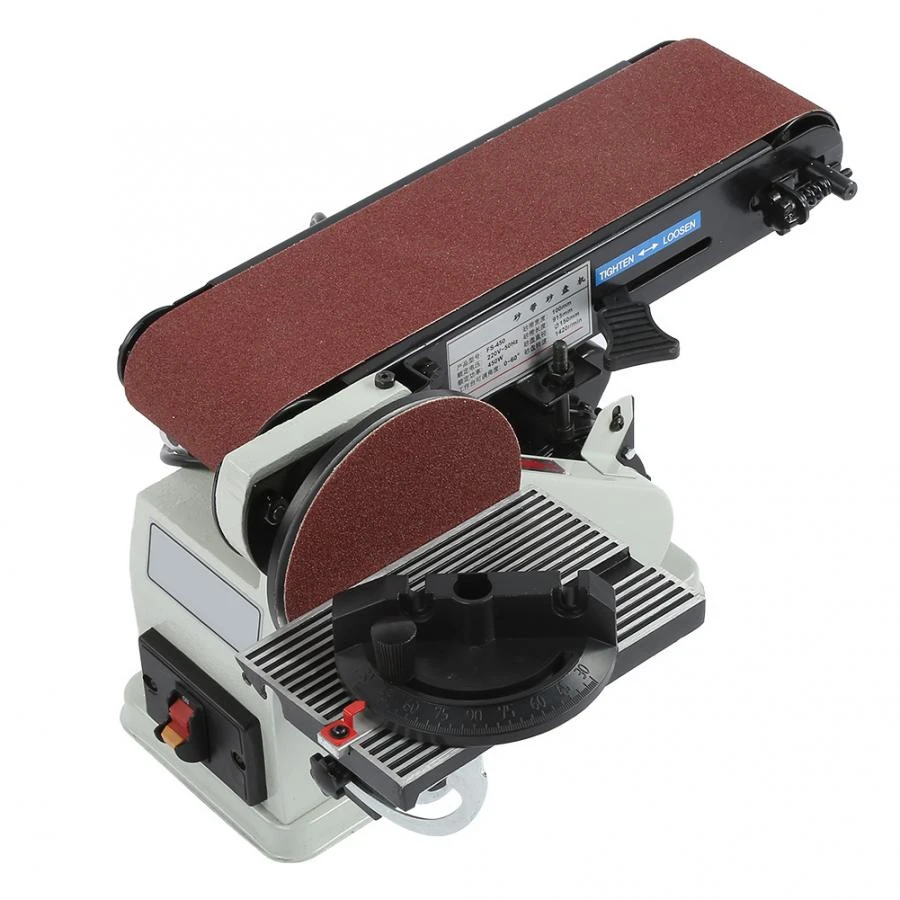 Belt Disc Sander Bench Grinder 6 Grinding Disc Sabuk Us Plug 110v Sanders Aliexpress