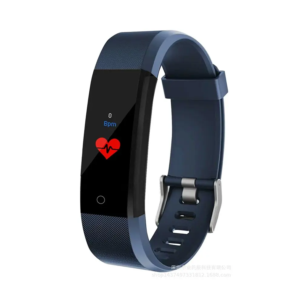 Wristbands 115 Plus Smart Brand Smartwatch Fitness bracelet Tracker Step Counter smartBand Call