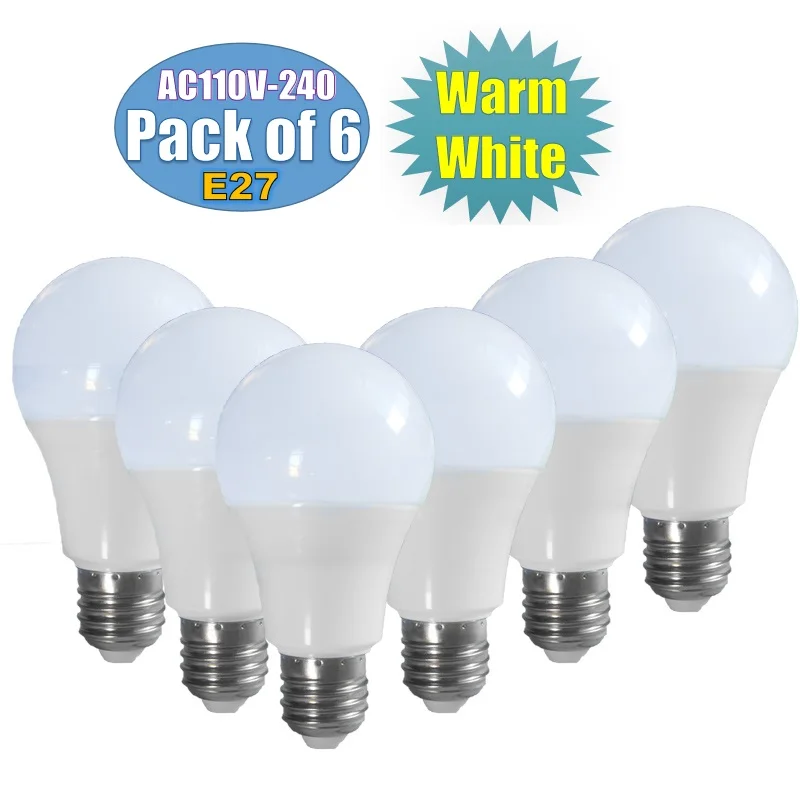 6PCS-Bulbs-Warm