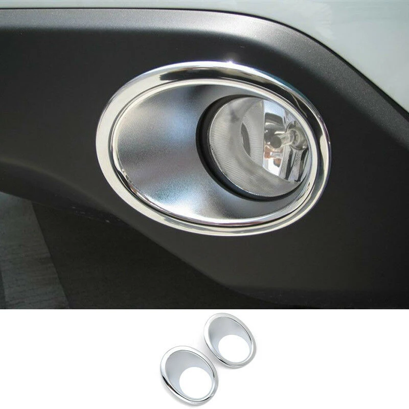 Car Front Fog Lamp Cover Chrome Silver Styling For Honda CRV CR-V 2007 2008 2009 Accessories Light Shell Protector | Автомобили и