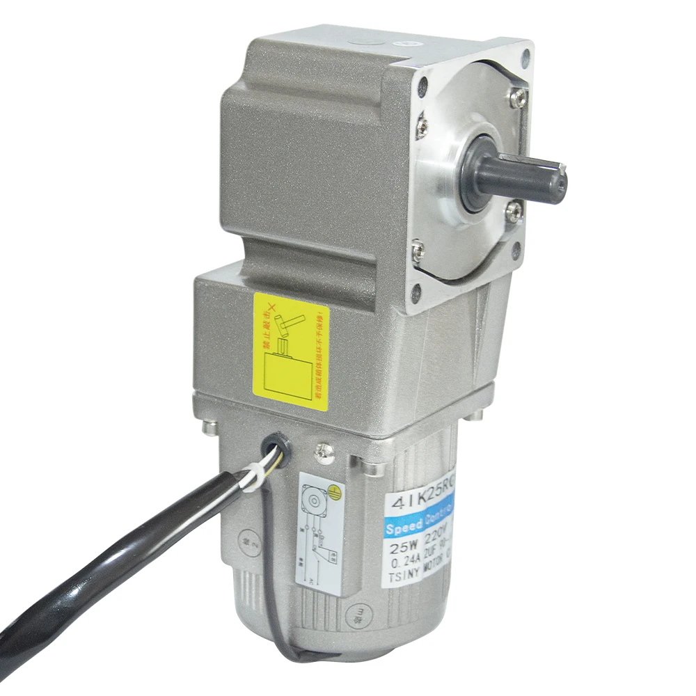 

AC40-4GNRA AC Gear Motor 220V 40W 7.5/15/23/34/54/75/108/150/180/270/450Rpm High Torque AC Gear Motor With 4GNRA Gearbox