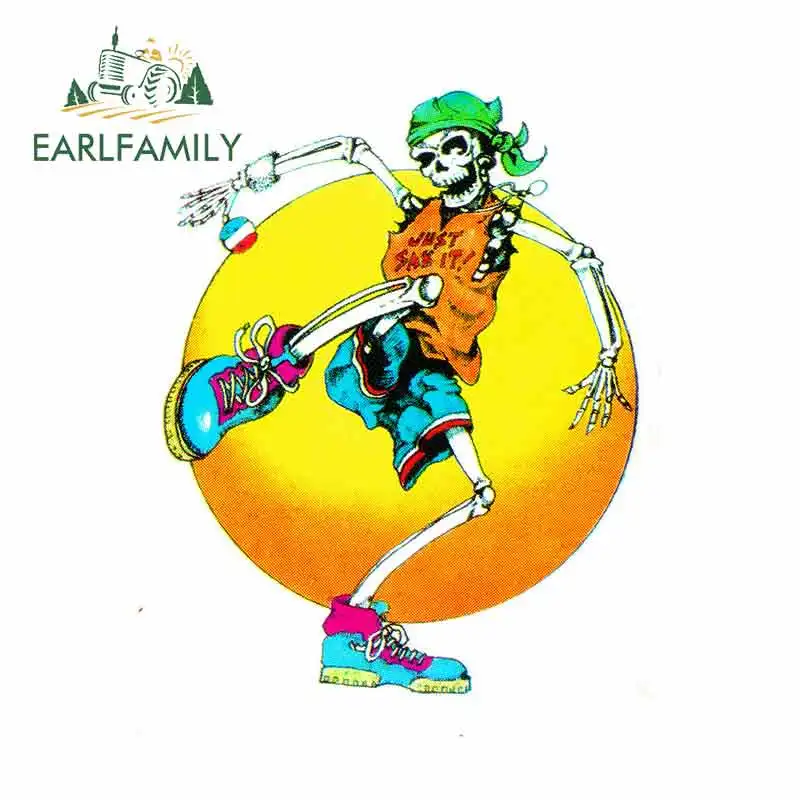 EARLFAMILY 13 см x 10 2 для хиппи аниме автомобильные наклейки водонепроницаемые модные с