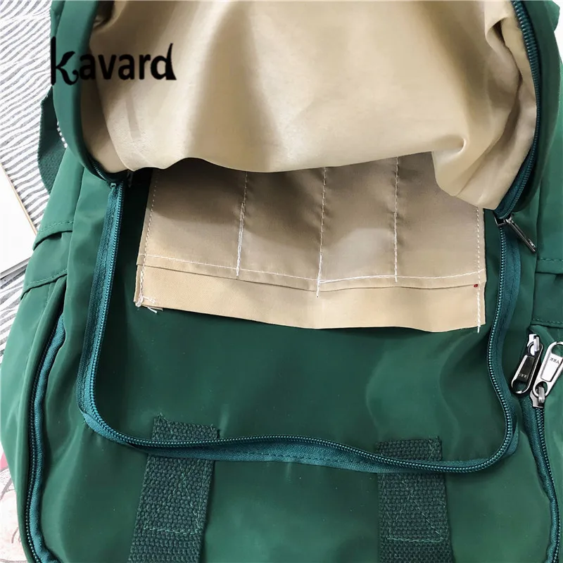Роскошный женский рюкзак знаменитый Kavard Зеленый Рюкзак 2019 Mochila Feminina Escolar школьная