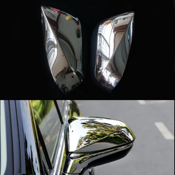 

1Pair Chrome Rearview Mirror Cover Protection Trim Fit for Lexus RX350 RX450H 2016 2017 2018 2019 2020