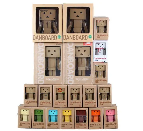 Anime Peripheral Paper Box People Danboard Four-Leaf Sister Multi-Mobile Luminescent Garage Kit Model