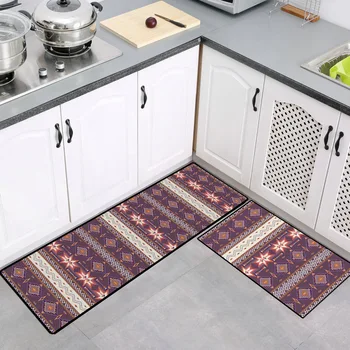 

Geometric Creative Washable Entrance Doormat Floor Mat Kitchen Long Carpet Outdoor Corridor Rug Front Door Entry Mats