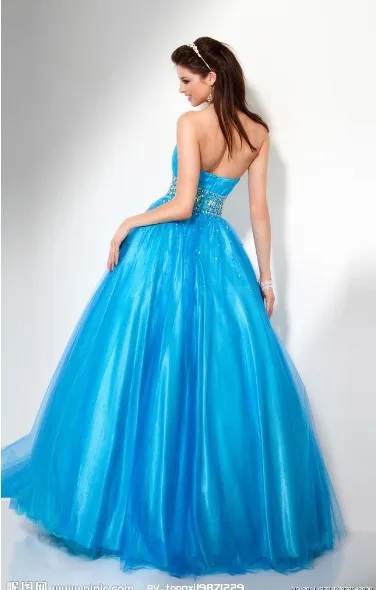 Г. дизайн, vestido de festa Formales, элегантное бальное голубое праздничное платье для девочек, Дешевые Бальные платья