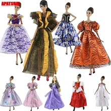 1 предмет, разноцветные и стильные вечерние платья, свадебные платья, одежда для куклы Барби, одежда для 1/6, аксессуары для кукольного домика BJD, детские игрушки