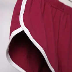 Популярные сексуальные женские для фитнеса спортивные шорты с эластичной талией для бега в спортзале дышащие хлопковые короткие штаны IE998