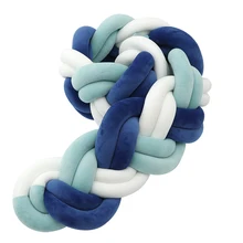 Special Price Knot Newborn Bumper Long Pillow for Baby Newborn Safety Protection Toddler Cushion Bumpers Weaving Room Decoration YYJ001 Special Price Knot Newborn Bumper Long Pillow for Baby Newborn Safety Protection Toddler Cushion Bumpers Weaving Room Decoration YYJ001