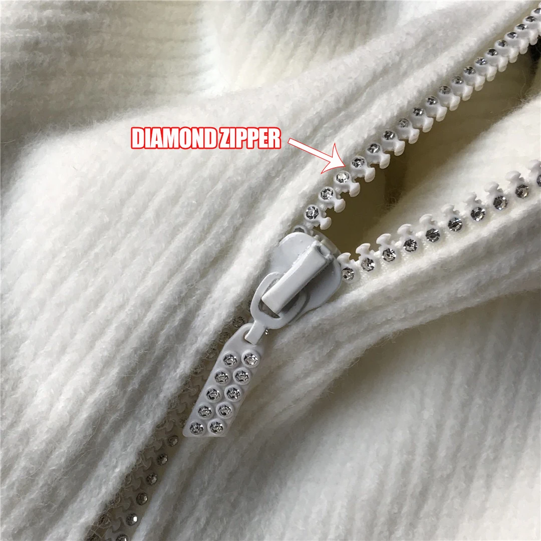 High Quality Cold Winter Women Fashion Fake Two