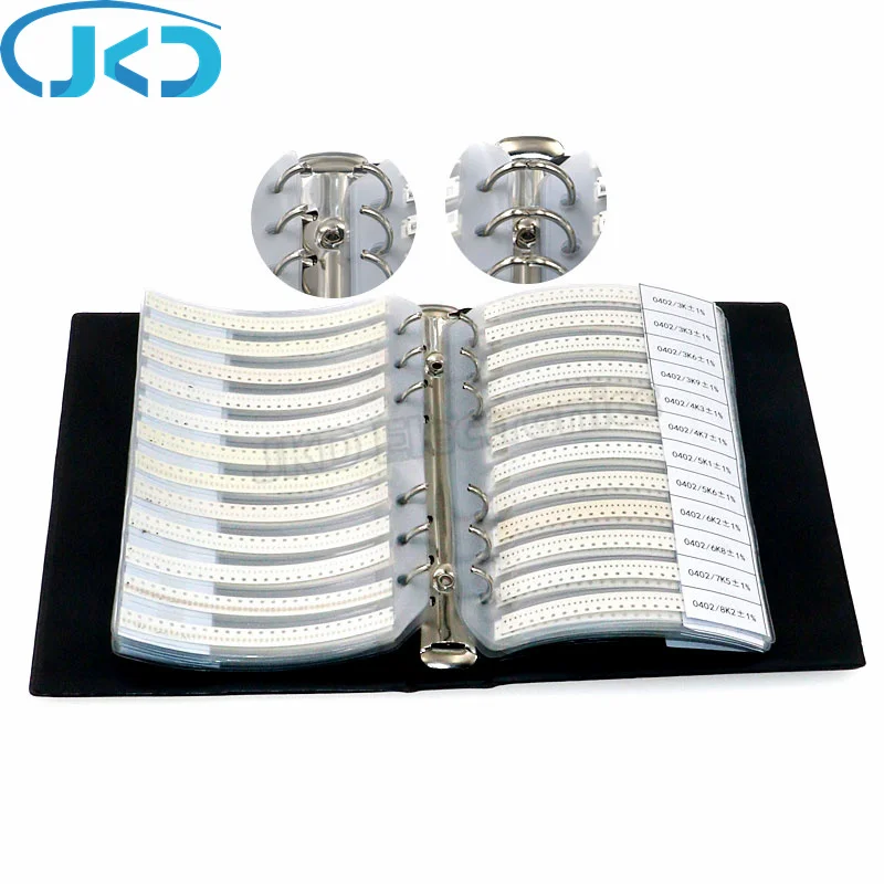 

8500 шт. 0402 1% SMD SMT чип резистор набор ассортимента 170 значения образец книга