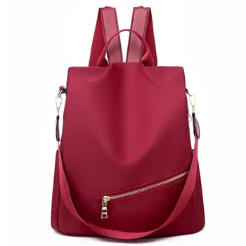 

Backpack Female Korean Version New Tide Bag Fashion Wild Anti-Theft Backpack Handbag