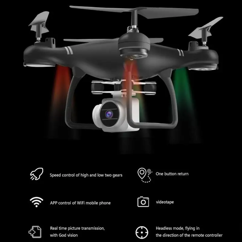 HJ14W Дрон на радиоуправлении вертолет камера Дрон 4K wifi FPV HD 1080P wifi Дрон профессиональная камера квадрокоптера игрушки Прямая поставка