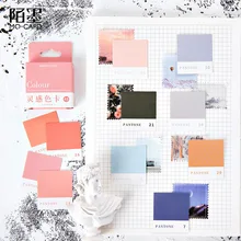 Вдохновляющая цветная карта Bullet Journal декоративная коробка наклейки Набор Скрапбукинг этикетка-наклейка дневник канцелярский альбом
