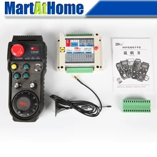 Улучшенный 6 оси CNC беспроводной MPG ручной импульсный генератор электронный маховик Estop для SIEMENS MITSUBISHI FANUC FAGOR