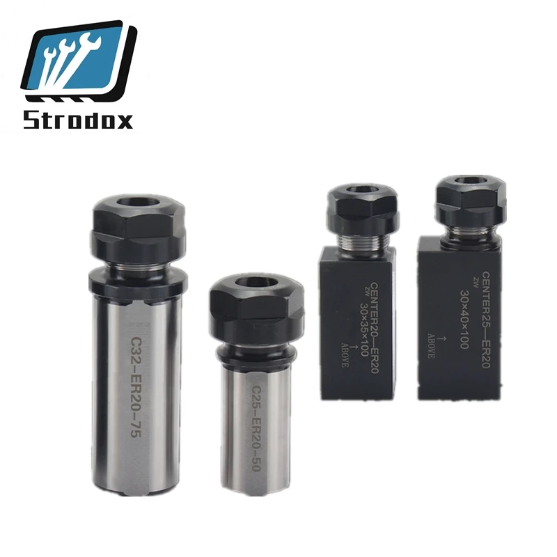 Lathe extension rod ER20 C25 C32 S35 S40 C20 Spindle Collet Tools Holder Inner Chuck Lathes Tool CNC | Инструменты