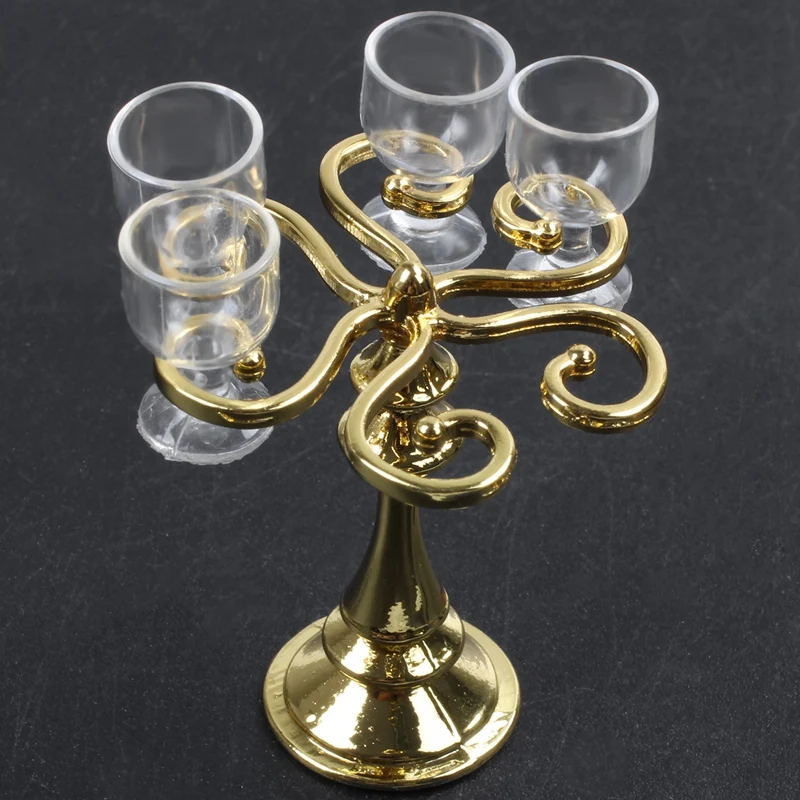 Набор из 4 предметов чашки для бокала красного вина с металлической стойкой