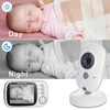 Wireless Baby Monitor 3.2 inch LCD IR Night Vision 2 way Talk 8 Lullabies Temperature monitor video nanny radio baby camera ► Photo 3/6