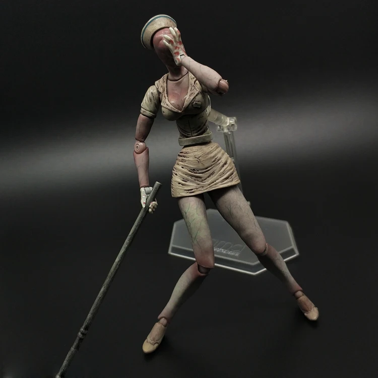 6 дюймов Figma тихий холм 2 Красная Пирамида вещь фигурка голова пузыря медсестра