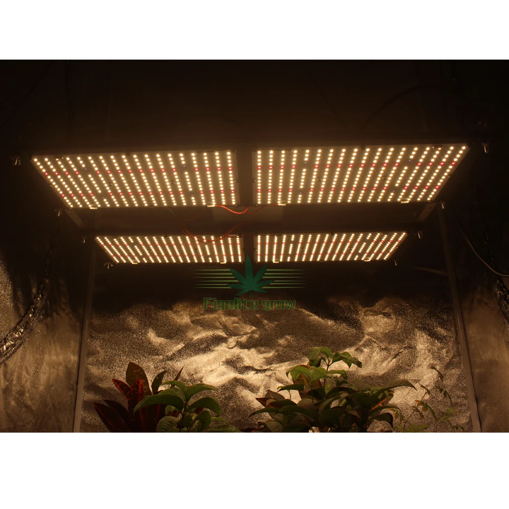MeanWell HLG 480 Вт Диммируемый полный спектр samsung lm301b 3000K микс красный 660nm UV IR led светать доска 4 разделенные теплоотвод