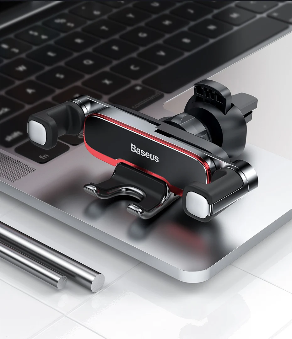 mobile grip holder Baseus Car Phone Holder for Car Air Vent Mount Cell Phone Support Phone Holder Stand for iPhone Samsung Metal Gravity Phone Hold mobile stand holder