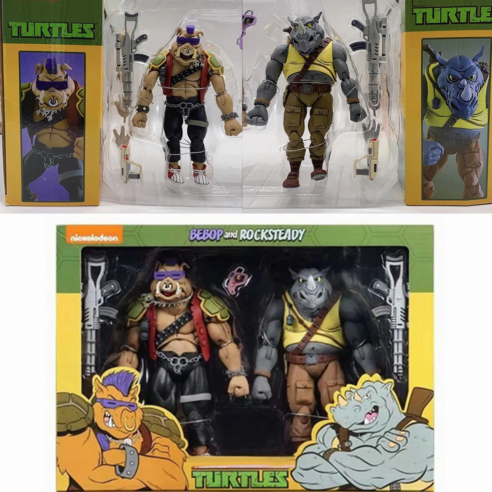 Bebop and Rocksteady Figure NECA Figure 