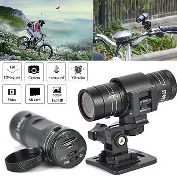 

F9 Camera HD Mountain Bike Bicycle Motorcycle Helmet Sports Action Camera Video DV Camcorder Full HD 1080p Car Video Recorder