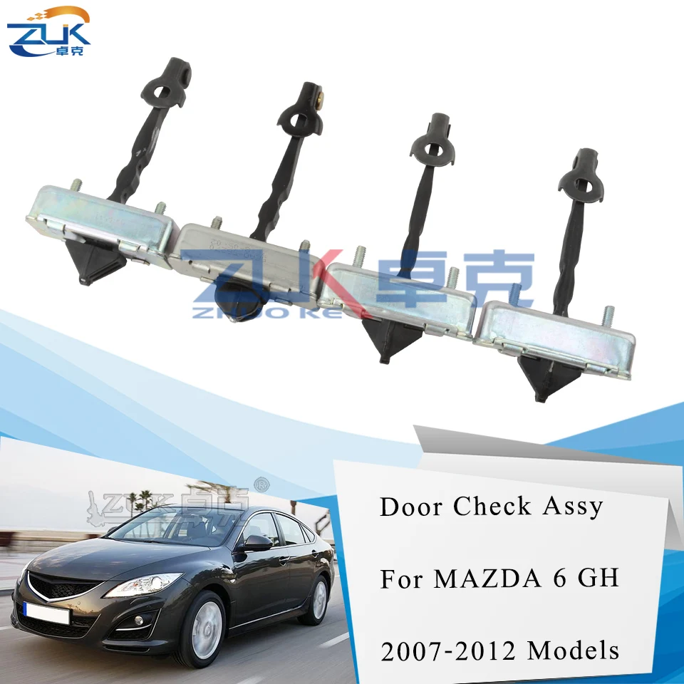 Ограничитель двери ZUK, контрольный ремень, Шарнирный рычаг для MAZDA 6 GH1 2007 2008 2009 2010 2012, ограничитель открывания двери