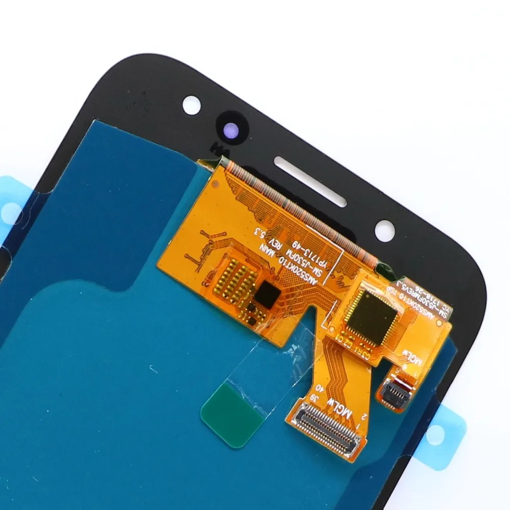 Супер AMOLED lcd для samsung Galaxy J5 J5 J530 SM-J530F J530M lcd сенсорный экран дигитайзер компонент с регулировкой яркости