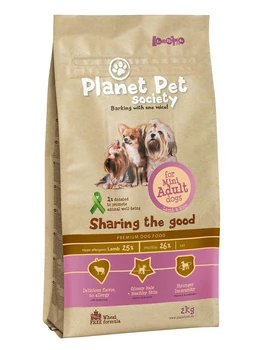 

Planet Pet lamb & Rice for mini adult dogs for adult/dogs lamb/Rice-2 kg x piece