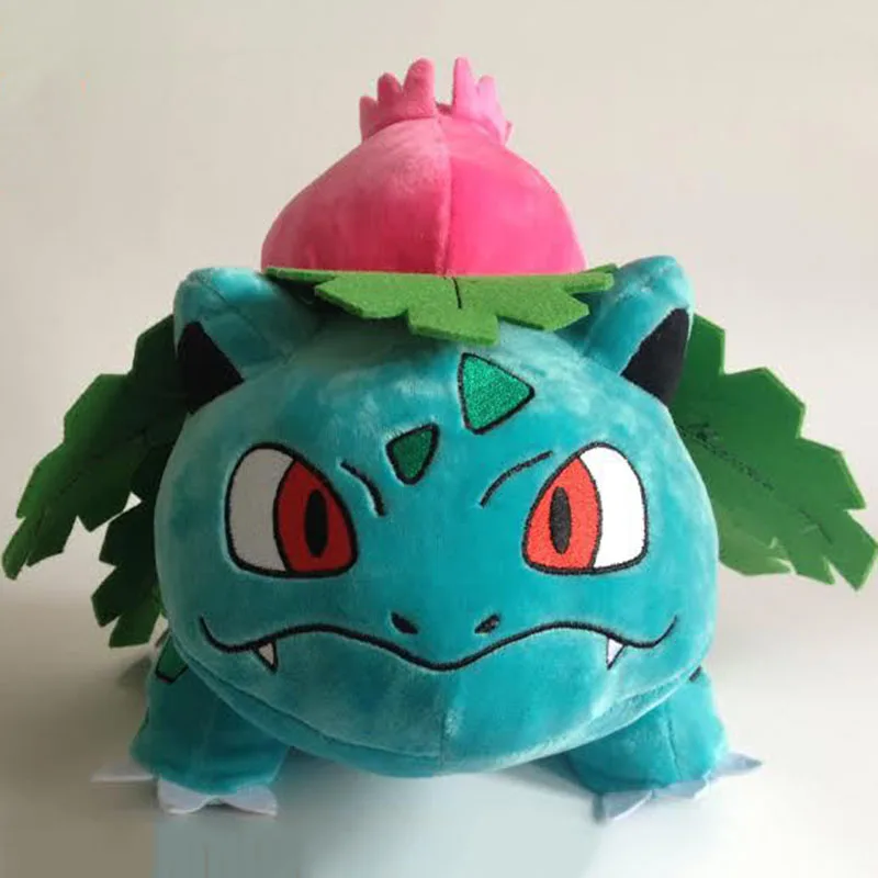 1" Мультфильм Bulbasaur Ivysaur Venusaur Мягкие плюшевые игрушки Аниме pokemones Peluche куклы игрушки подарки на день рождения для детей