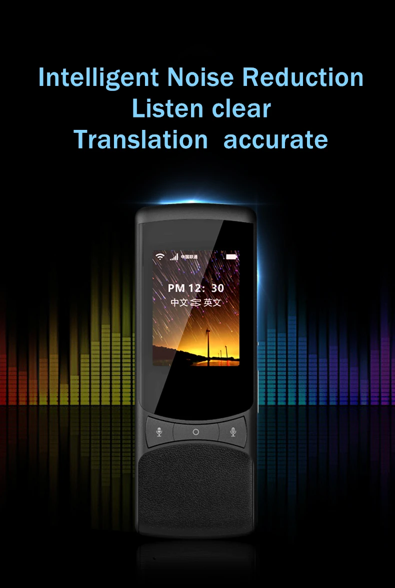Переводчик автономный Ai-Voice языки TravelZ1 фото wifi 4G сеть построена в 4 Гб памяти