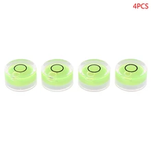 4 pièces plateau tournant lecteur niveleur LP vinyle Record esprit bulle degré Tonearms niveau de mise en place pour Phono cartouche aiguille CD