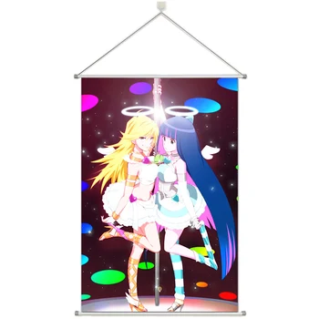 

Anime Panty.and.Stocking.With.Garterbelt Personalize Customer Made Alloy Fabric Wall Poster Scroll 60x90cm 24x36inches