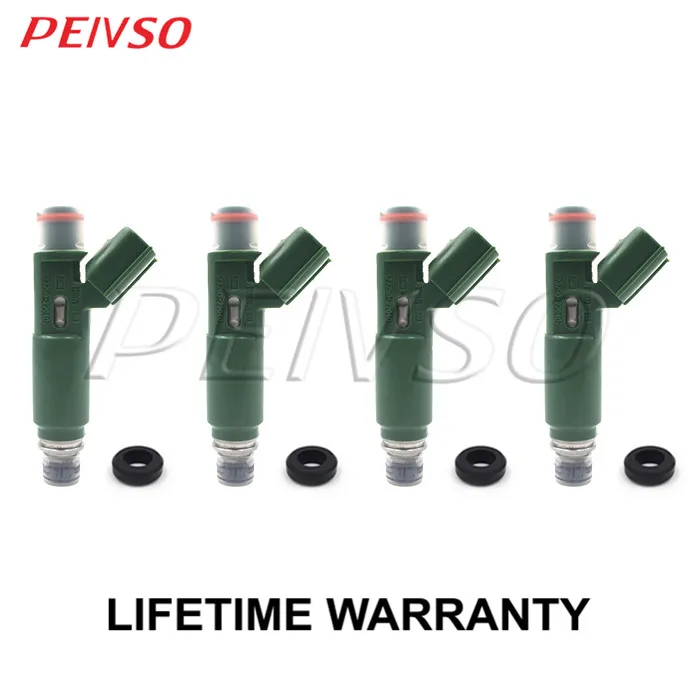 4x 23250-22040 23209-22040 Топливная форсунка для TOYOTA ЕС Королла 01~ 04 MR2 селика 99~ 05 Avensis 00~ 06 RAV4 00~ 03 1.8L 1ZZ - Цвет: One set of 4pcs