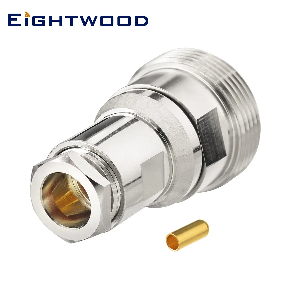 Eightwood 7/16 Din Jack женский радиочастотный коаксиальный разъем адаптер зажим LMR400