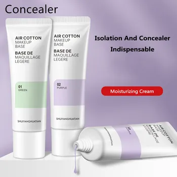 

35ml Shuiyang Huatian Moisturizing Concealer Brighten Skin Invisible Pores Foundation Liquid Isolation Cream Face Makeup