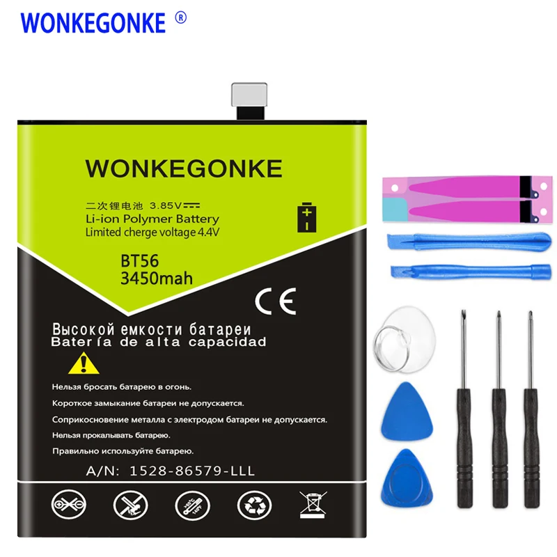 

WONKEGONKE BT56 Battery for Meizu MX5 Pro / Pro 5 Pro5 M5776 Battery with Tracking Number