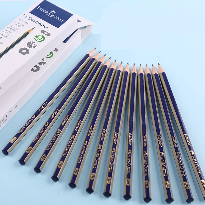 

5pcs Faber-Castell 1221 High Quality Wood Sketch and Draw Pencil Professional Drawing Painting School Student Art Supplies