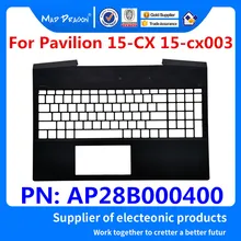 MAD DRAGON, бренд, чехол для ноутбука, верхняя крышка, черный корпус C для hp павильона 15 15-CX 15-cx003 серии AP28B000400