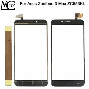 

New ZC553KL Touch Screen For Asus Zenfone 3 Max ZC553KL Touch Sensor Glass Digitizer Panel
