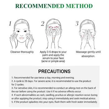 

Tea Tree Acne Solution Kit Treatment Serum Essence Pimple Removal Face Cream GXMC