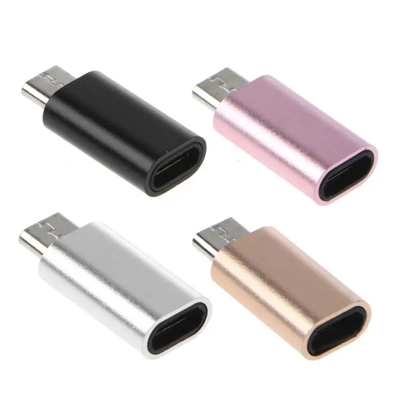 Металлический переходник Micro USB Мама-папа удлинитель адаптер для зарядки Samsung Xiaomi