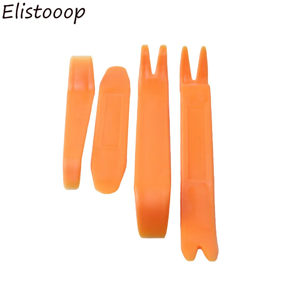 

4Pcs Auto Car Radio Panel Door Clip Panel Trim Dash Audio Installer Pry Repair Hand Cockpit Pry Tool Accessories