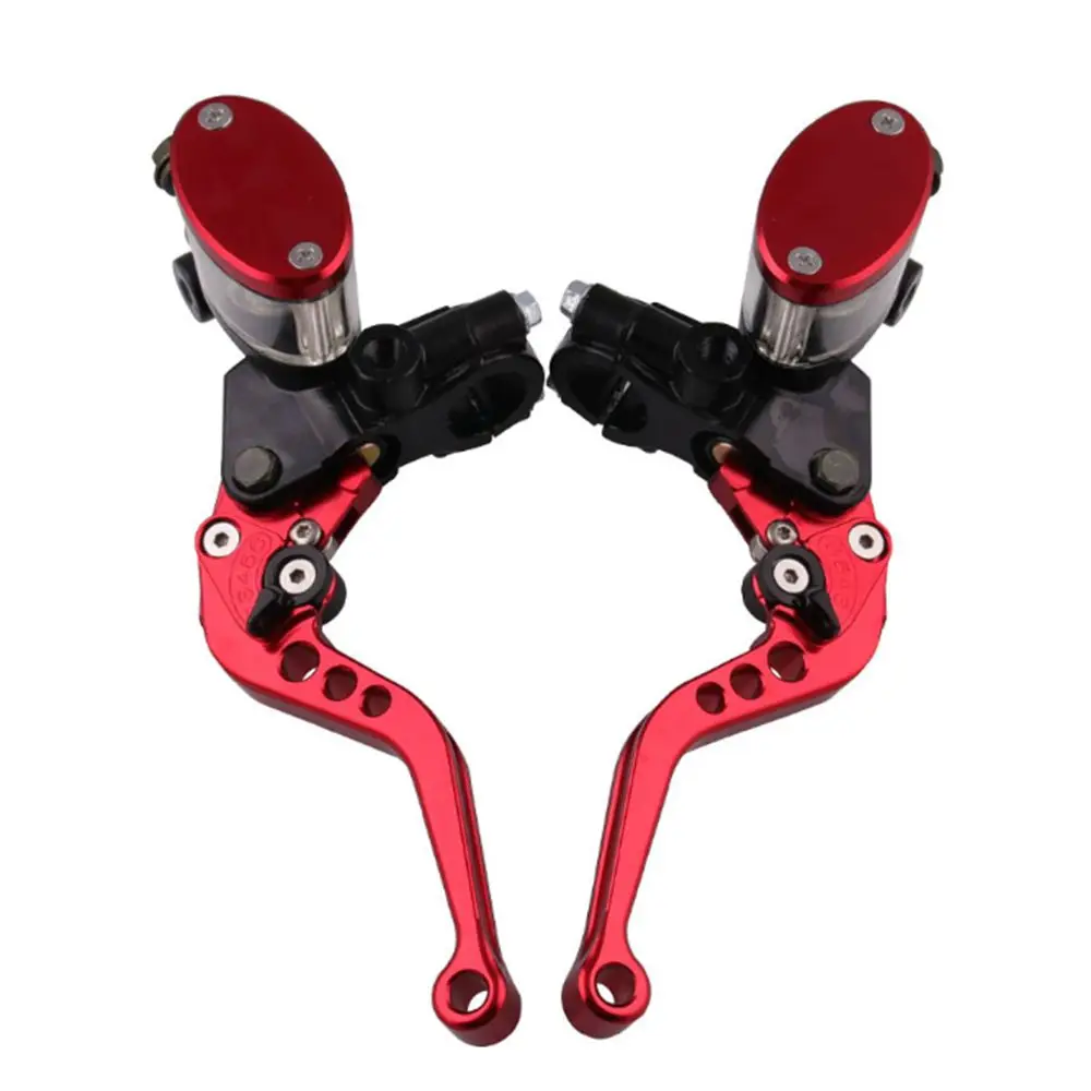 

Universal 7/8" 22mm Motorcycle Clutch Brake Master Cylinder Reservoir Levers Kit Fluid Reservoir Set For Honda/Suzuki/Yamaha